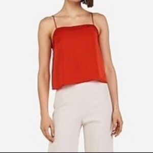 Express Satin Square Neck Cami NWT